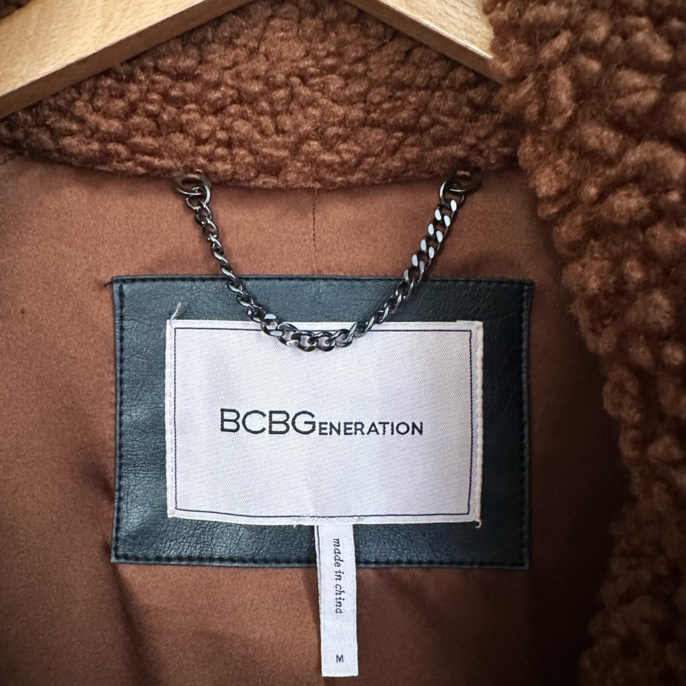 Bcbgeneration Chocolate Teddy Jacket - image 4